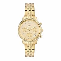 Fossil Neutra Women's Watch with Chronograph Display and Stainless Steel Bracelet Band