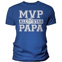 MVP All Star Papa - Papa Shirt for Men - Soft Modern Fit