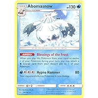 Pokemon - Abomasnow - 38/156 - Rare - Sun & Moon: Ultra Prism