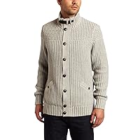Ted Baker Men's Awesum Chunky Button Through Shirt with Leather Trim