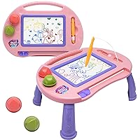 BABLOCVID Toddler Toys,Toys for 1-2 Year Old Girls,Magnetic Drawing Board,Erasable Doodle Board for Kids,Toddler Baby Toys 18 Months to 3 Girls Boys