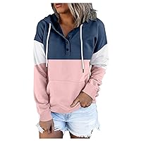 Hoodies for Women, Womens Cute Bunny Printed Sweatshirts Long Sleeve Tunic Tops Loose Pullover Tops Blouse