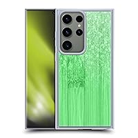 Head Case Designs Officially Licensed PLdesign Green Sparkly Bamboo Soft Gel Case Compatible with Samsung Galaxy S23 Ultra 5G and Compatible with MagSafe Accessories