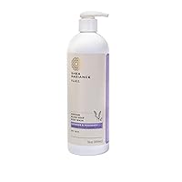 African Black Soap Body Wash - Dry Skin, Eczema, Rashes, Blemish Cleanser | Lavender Rosemary (16 oz)