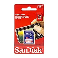 SanDisk Standard - Flash memory card - 32 GB - Class 4 - SDHC Retail Package