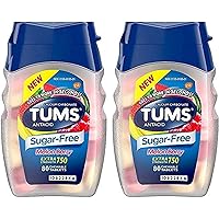 Tums Sugar Free Melon Berry 80 Count - Pack of 2