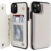 LETO iPhone 11 Pro Case,Leather Wallet Case Flip Folio Cover with Kickstand Card Slots for Girls Women,Protective Phone Case for iPhone 11 Pro 5.8