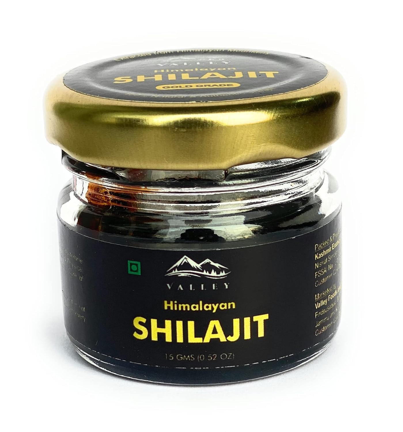 YUJI Pure Gold Grade Shilajit for Power, Energy and Stamina -15 Gms