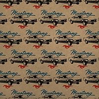 GRAPHICS & MORE Ford 1970 Mustang Premium Kraft Roll Gift Wrap Wrapping Paper