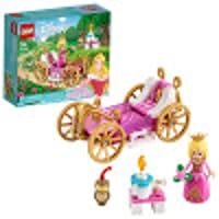 LEGO Disney Aurora’s Royal Carriage 43173 Creative Princess Building Kit, New 2020 (62 Pieces)
