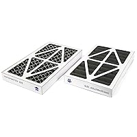 WEN Activated Carbon Air Filters, 5-Micron Inner Filter for 400 CFM Air Filtration Systems, Two Pack (AF9165C)
