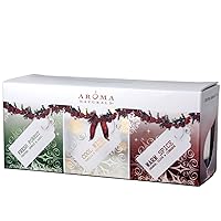 Aroma Naturals Holiday Soy Essential Oil Candle Gift Set