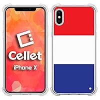 Cellet TPU / PC Proguard Case with France Flag for Apple iPhone X