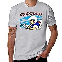 Men's Go Speed Racer Classic Sports Tshirts Anime Tee