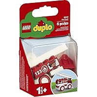 LEGO DUPLO My First Fire Truck 10917 Educational Fire Truck Toy, Great Birthday Gift for Toddlers Ages 18 Months and up (6 Pieces)