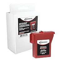Innovera 7970 880 Page-Yield Remanufactured Cartridge with 797-0 Postage Meter, Red