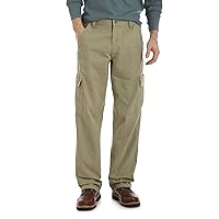 Wrangler Authentics Men's Twill Relaxed Fit Cargo Pant (Logan)