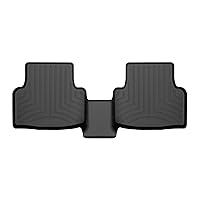 WeatherTech Custom Fit FloorLiners for VW Taos - 2nd Row (4416632), Black