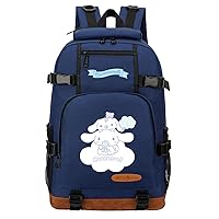 Cinnamoroll Graphic Laptop Bag Classic Bookbag Large Capacity Outdoor Travel Daypack