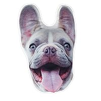 Custom4U Personalized Funny Face Pillow Customized Pet Pillow with Picture On It Custom Your Face Pillow
