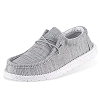 ASITVO Men's Wide Loafers & Slip-ons|Big Size Casual Slip on Walking Shoes|Width Toe Box
