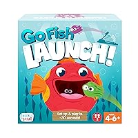 Chuckle & Roar - Fish Feeding Frenzy - Classic go Fish Game with a Twist - Family Game Night Staple - Kids Card Action Game