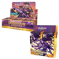 Magic: The Gathering Dominaria United Bundle – Includes 1 Set Booster Box + 1 Collector Booster Box