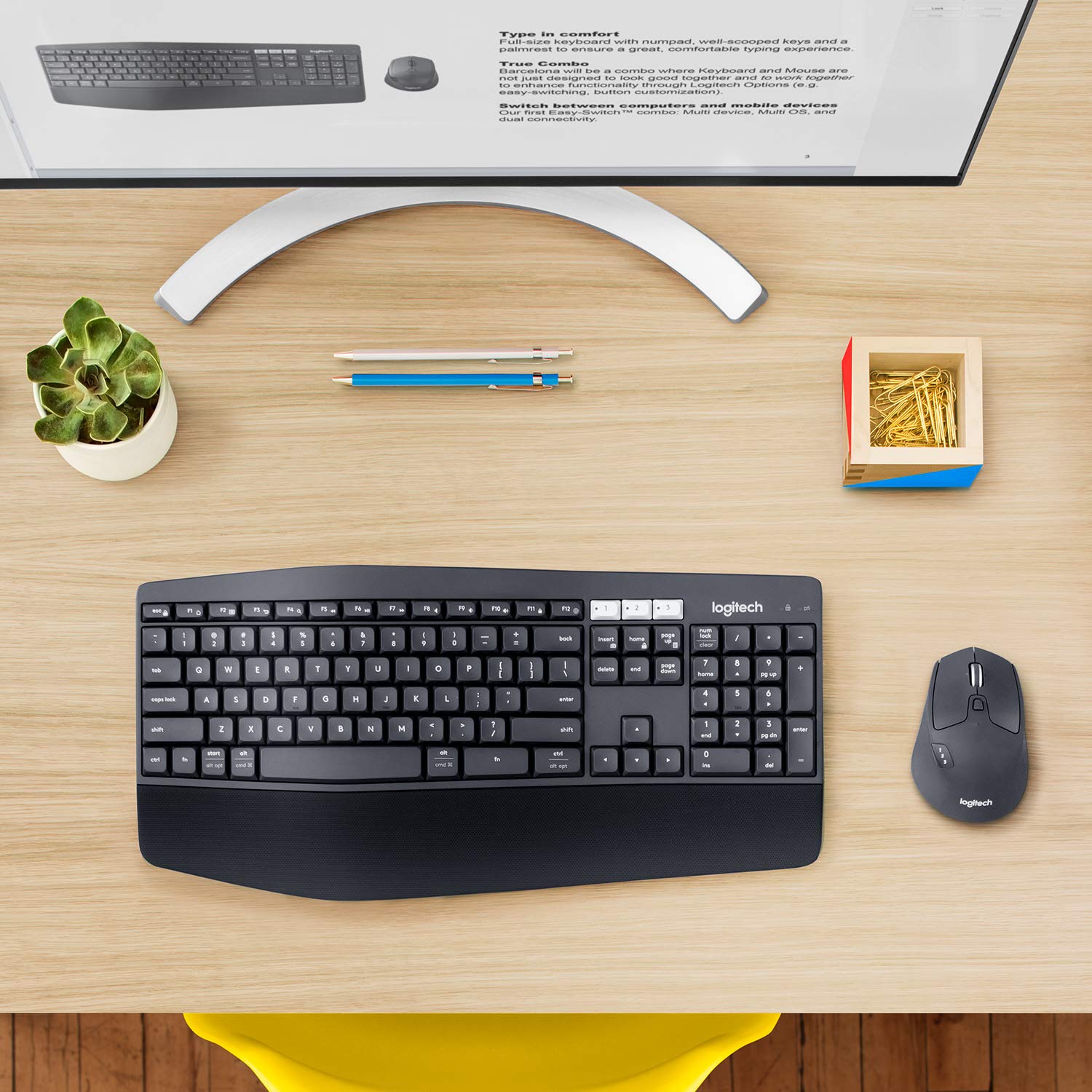 Logitech MK850 Performance Wireless Keyboard and Mouse Combo