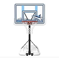 Pool Basketball Hoop Water Goal Net Backboard Poolside with Swimming