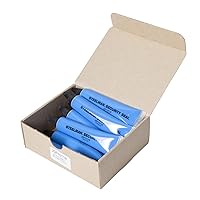 1-Ounce Security Seal, Pack of 10, Bright Blue Stands Out on Automobile/Motorcycle Components, Adheres to Both Metal and Plastic, Durable, Quick-Drying