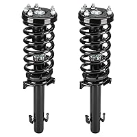 Front Strut Shock Assembly w/Coil Spring for Honda Accord FWD 2008-2012, 2.4L & 3.5L Coupe, Replace 172562L 172562R, Left & Right, 2PCS
