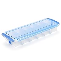 GoodCook , Prep and Freeze Stackable, Easy Release Silicon Cube Tray, 2-ounce Ice Cubes, Baby Food, Herb Butter, Cold Brew Cubes