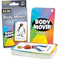 Teacher Created Resources Body Movin' Flash Cards (EP62077)