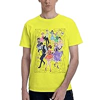 Love Chunibyo Other Delusions T-Shirt Cartoon Design 3D Printed Shirts for Mens Latest Style Short Sleeve Shirt Black