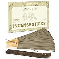 Palo Santo Incense Sticks, Scented Incense Sticks Gift Set, Incense Sticks with Holder，100 Sticks