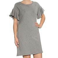 Womens French Terry Sweater Dress
