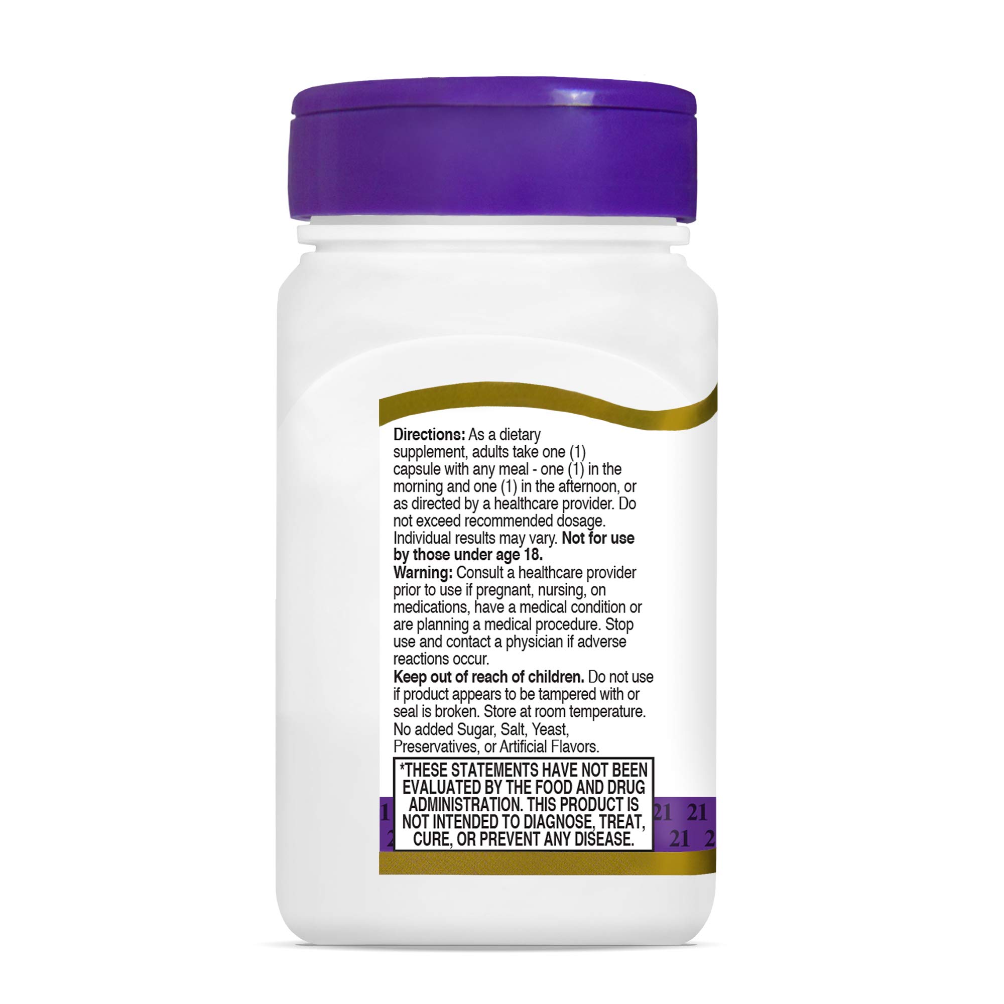 21st Century DHEA 25 mg Capsules, 90 Count