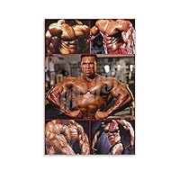 Bodybuilder Poster Kevin Levrone Muscle Poster Fitness Collage Art Poster (3) Canvas Painting Posters And Prints Wall Art Pictures for Living Room Bedroom Decor 16x24inch(40x60cm) Unframe-style