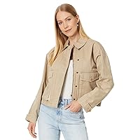 Madewell Women's Woolf Cropped Cargo Jacket