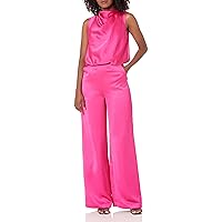 Trina Turk womens Satin Jumpsuit