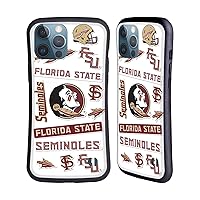 Head Case Designs Officially Licensed Florida State University FSU Collage Hybrid Case Compatible with Apple iPhone 13 Pro Max