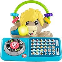 Fisher-Price Baby Learning Toy Link Squad A to Z Yak with Interactive Music & Lights for Ages 9+ Months, Compatible Only with Link Squad Items