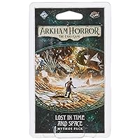 Arkham Horror The Card Game Lost in Time and Space MYTHOS PACK - A Climactic Conclusion! Cooperative Living Card Game, Ages 14+, 1-4 Players, 1-2 Hour Playtime, Made by Fantasy Flight Games