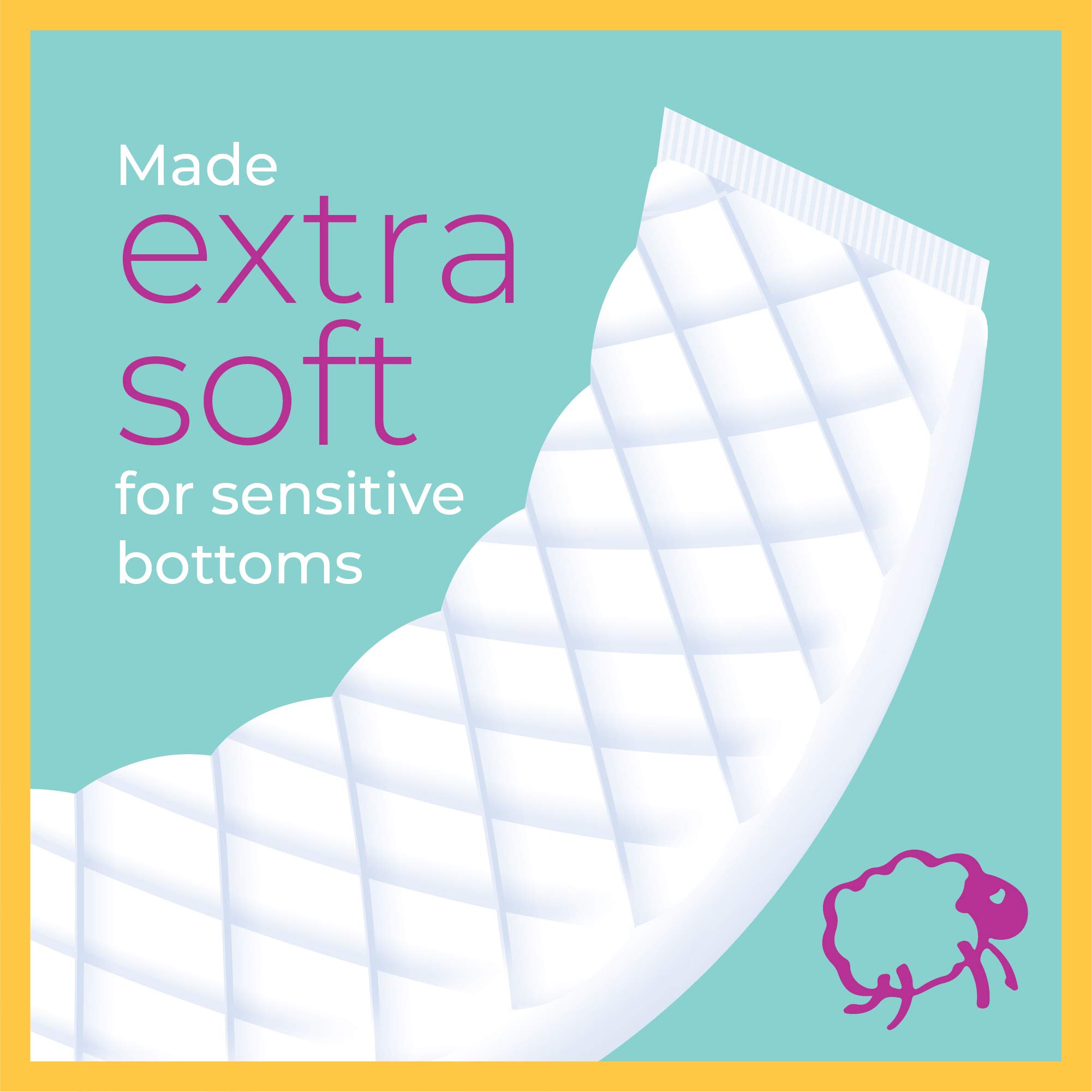 Sposie Diaper Booster Pads Size 4-6, 180 Count - Diaper Pads Inserts Overnight, Cloth Diaper Inserts and Overnight Diapers, Diaper Liners Baby Products, Nighttime Diapers
