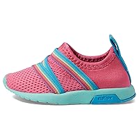 Native Shoes Kids Pheonix Sugarlite Sneakers for Toddler Offers Slip-On Style, Textile Upper, and Rpet Mesh Upper
