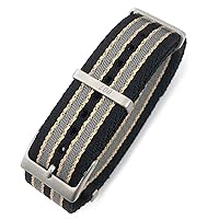 20mm 21mm Nylon Nato WatchBand Special For Omega watch Seamaster 007 Commander James Bond Soft Canvas Fabric Strap