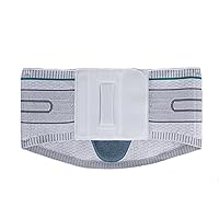 Back Support Stabilizes and Relieves the Back, Helps to Alleviate and Prevent Pain During Everyday Activities - Straight, Grey, Size 5