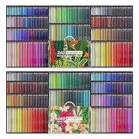 Nsxsu 8 Colors Rainbow Pencils, Jumbo Colored Pencils for Adults and Kids,  Multicolored Pencils for Art Drawing, Coloring, Sketching 