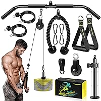 Rdx triceps rope fitness equipment cable traction biceps gym station rope 