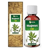 Mugwort Oil (Artemisia vulgaris) Therapeutic Oil 100% Natural Pure Undiluted Uncut Aromatherapy Essential Oil - 50 ML By Salvia